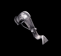 Sofic S. Pin Delfin silver